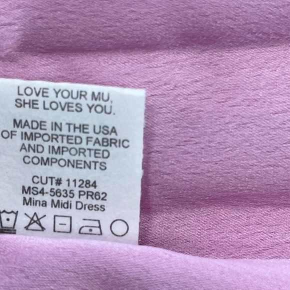 Show Me Your MuMu Pink Midi Dress - Picture 5 of 6